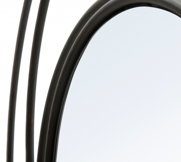 Oglinda Dark, fier/negru - creativdeco.ro [6]