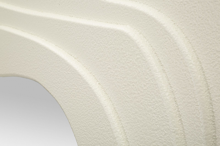 Oglinda asimetrica alba | Interior luminos | CreativDeco [6]