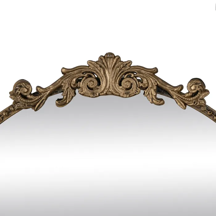 oglinda metalica auriu cu cos integrat decor elegant | CreativDeco [3]
