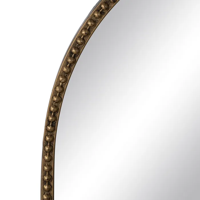 oglinda metalica auriu cu cos integrat decor elegant | CreativDeco [4]