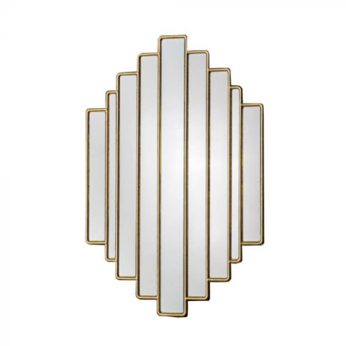 Oglinda aurie Harmony - design geometric elegant [1]
