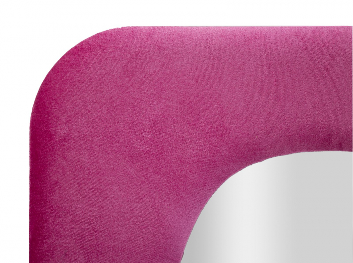 Oglinda rama fucsia ondulata CreativDeco [4]