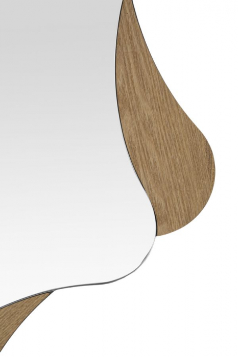 Oglinda Perete Design Unic MDF si Lemn Frasin CreativDeco [4]