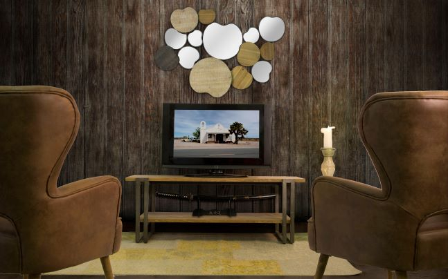Oglinda moderna cu elemente rotunjite - Decor contemporan | CreativDeco [2]