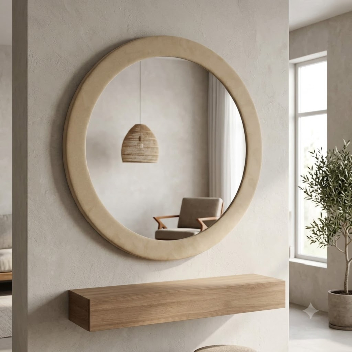 Oglinda decorativa textil pentru rafinament interior - CreativDeco [2]