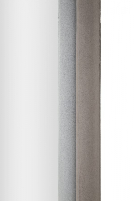 Oglinda Lux Rama Catifea Gri Interioare Elegante CreativDeco [5]