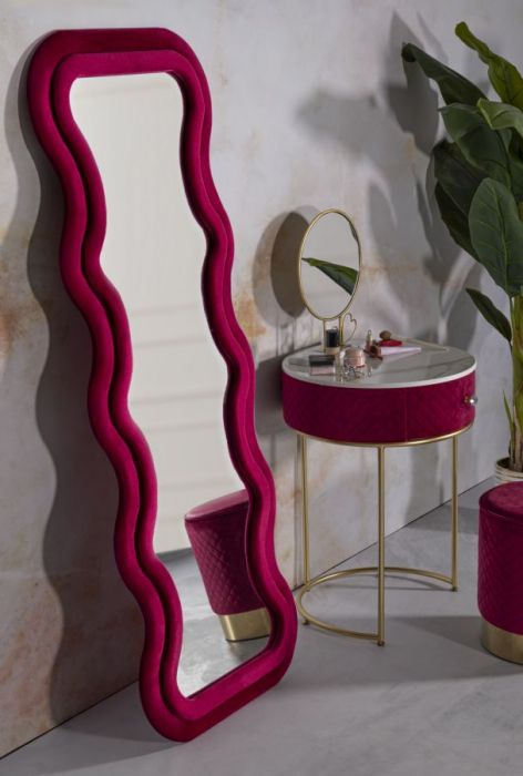 Oglinda inalta catifea | Design elegant | CreativDeco [2]