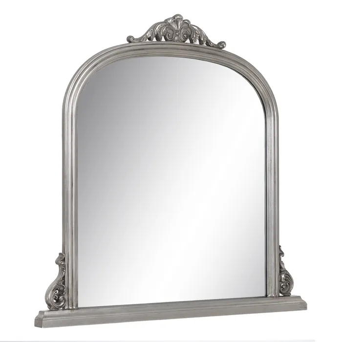 oglinda vintage cu rama sculptata din lemn | CreativDeco [2]