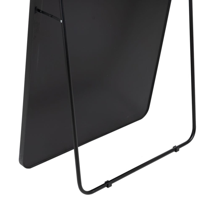 Oglindă de podea din aluminiu negru [12]