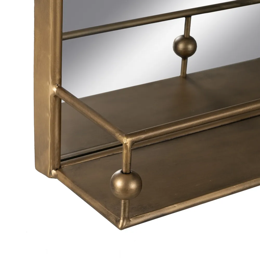 Oglinda Deco Aurie cu Raft, Rama Metal - CreativDeco.ro [3]