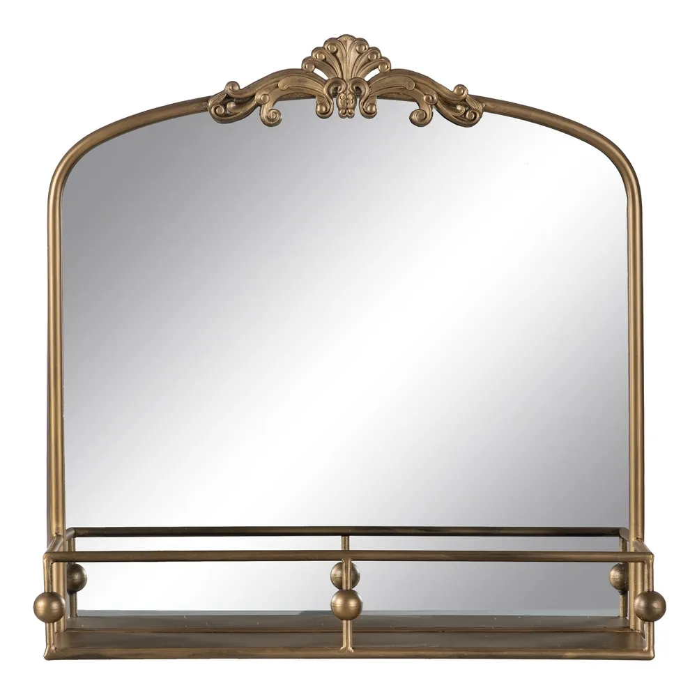 Oglinda Deco Aurie cu Raft, Rama Metal - CreativDeco.ro [2]
