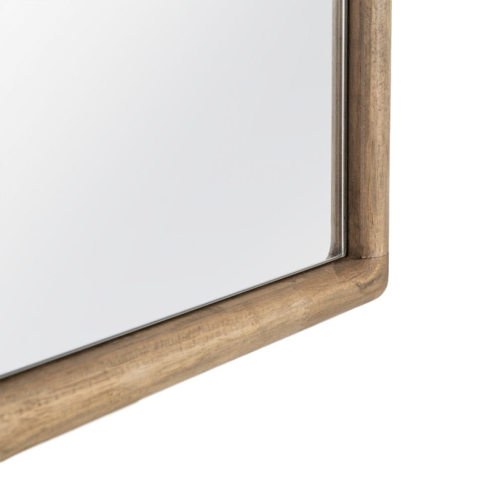 Oglindă decorativă arcuită cu ramă subțire din metal [6]