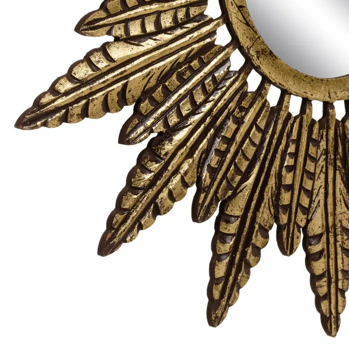 oglinda decorativa soare aurie | CreativDeco [5]