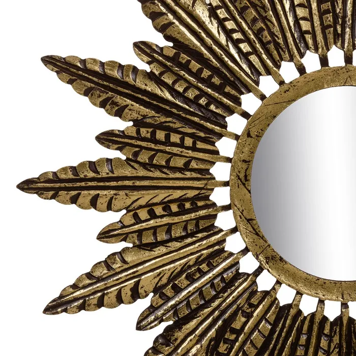 oglinda decorativa soare aurie | CreativDeco [3]