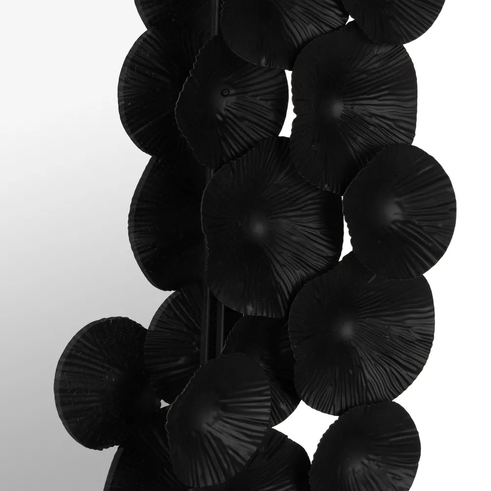 Oglinda decorativa cu rama metalica neagra - CreativDeco [4]