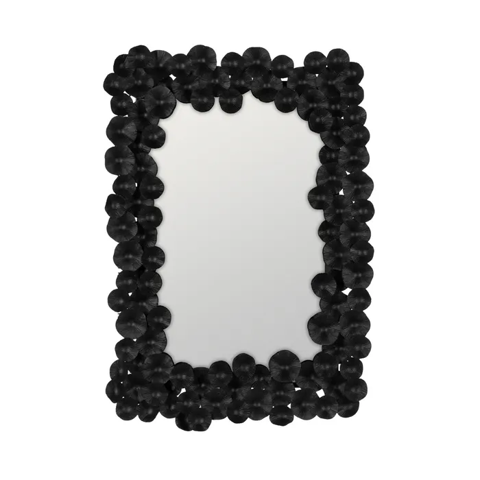 Oglinda decorativa cu rama metalica neagra - CreativDeco [1]