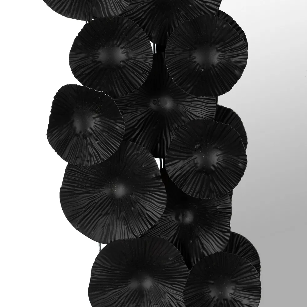 Oglinda decorativa cu rama metalica neagra - CreativDeco [3]