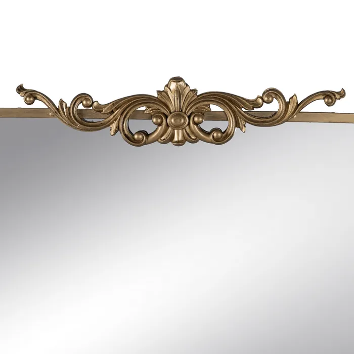oglinda metalica auriu antichizat stil vintage | CreativDeco [3]