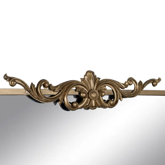 oglinda metalica auriu antichizat stil vintage | CreativDeco [6]