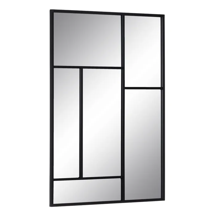 oglinda moderna cu rame negre din metal | CreativDeco [2]