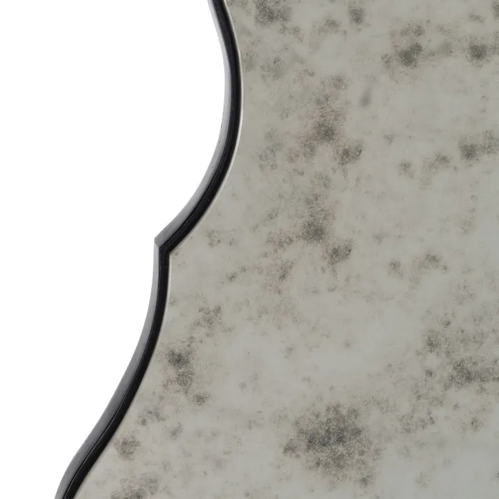 Oglinda antichizata cu rama metalica neagra - CreativDeco [3]