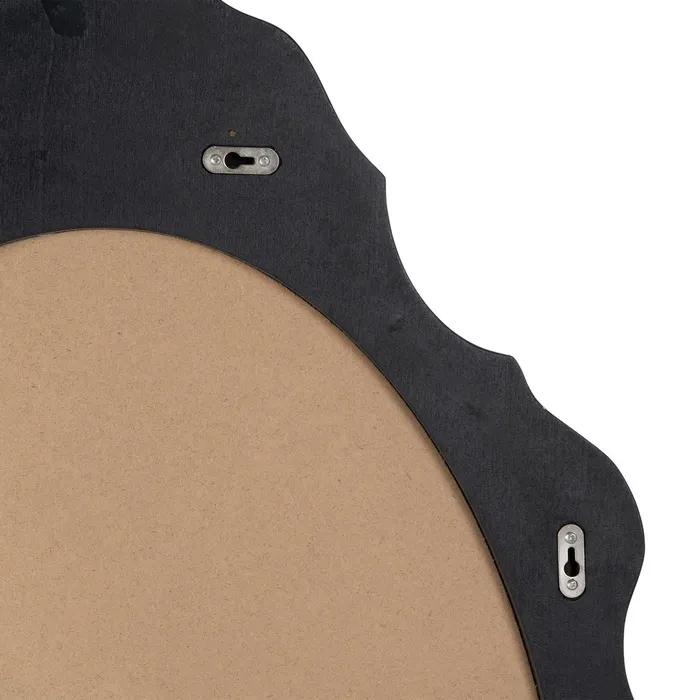 Oglinda antichizata cu rama metalica neagra - CreativDeco [7]