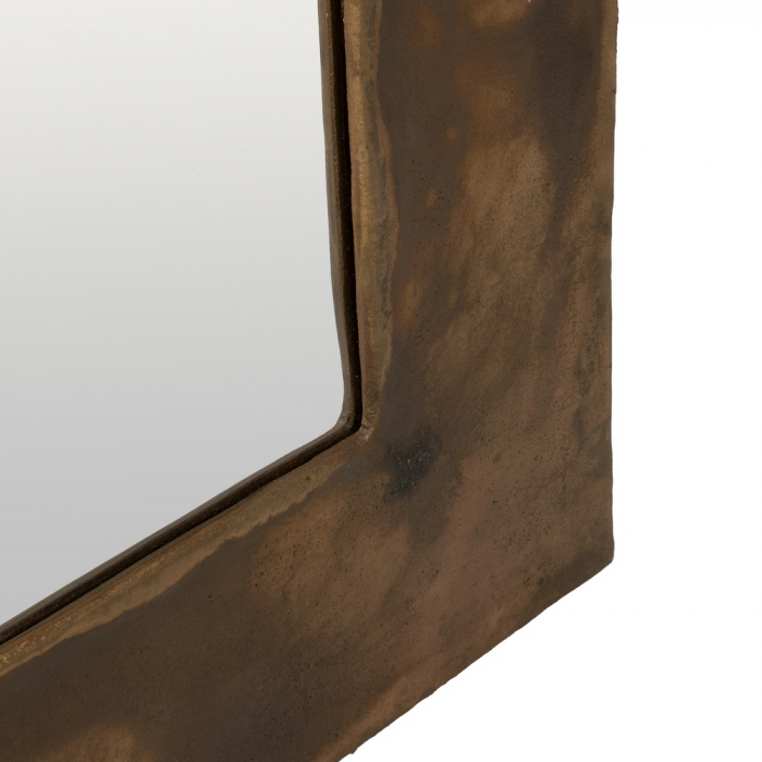 Oglinda aurie pentru montaj pe perete|Oglinzi vintage decorative pentru interioare clasice [5]
