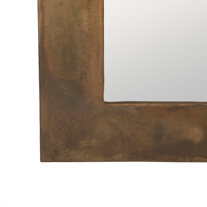 Oglinda aurie pentru montaj pe perete|Oglinzi vintage decorative pentru interioare clasice [6]
