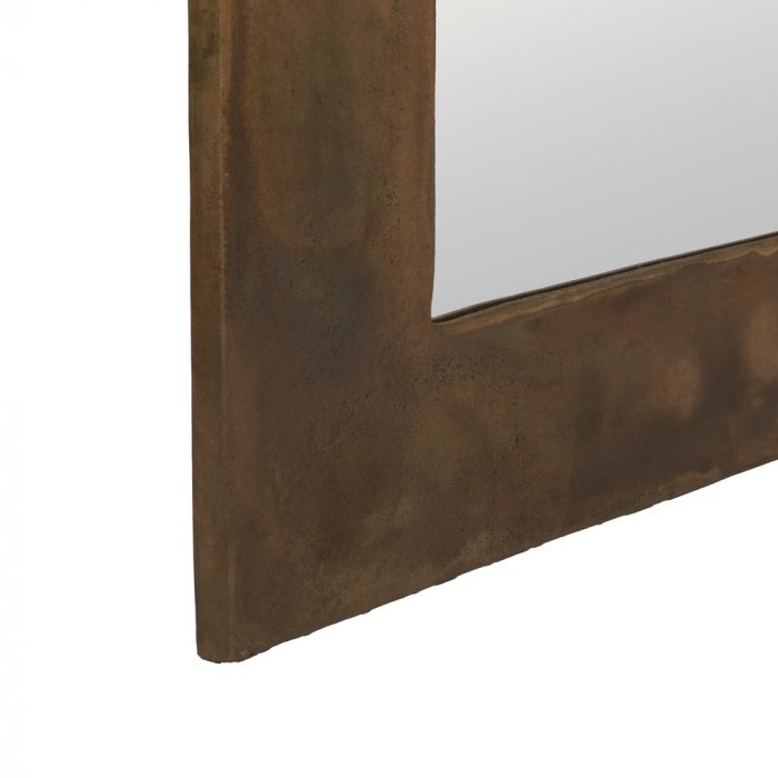 Oglinda aurie pentru montaj pe perete|Oglinzi vintage decorative pentru interioare clasice [7]