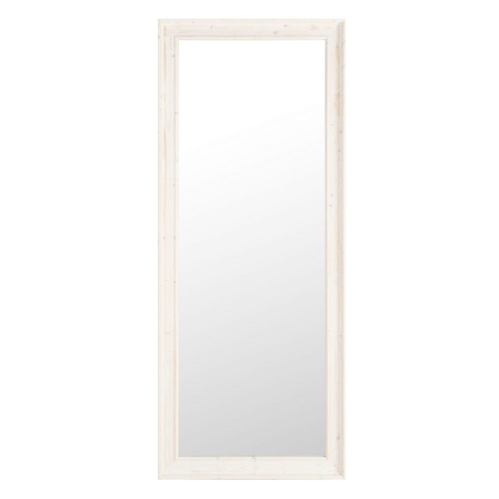 Oglindă Lemn Alb Rustic Chic – Imagine Principală [1]