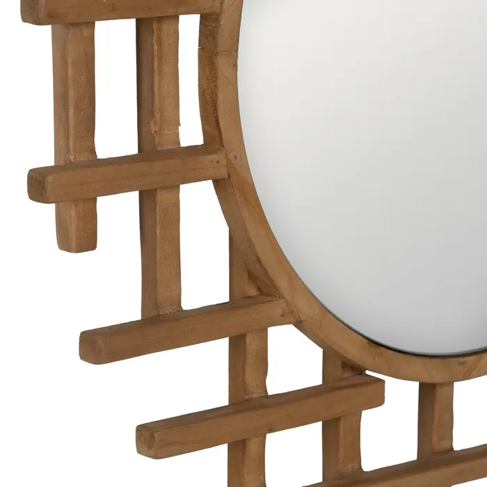 Oglinda rama geometrica lemn moderna|Oglinzi moderne si creative [5]
