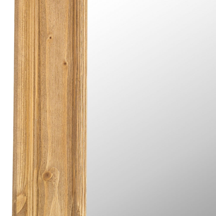 Oglindă Lemn Maro Deschis Rustic – Imagine Principală [3]