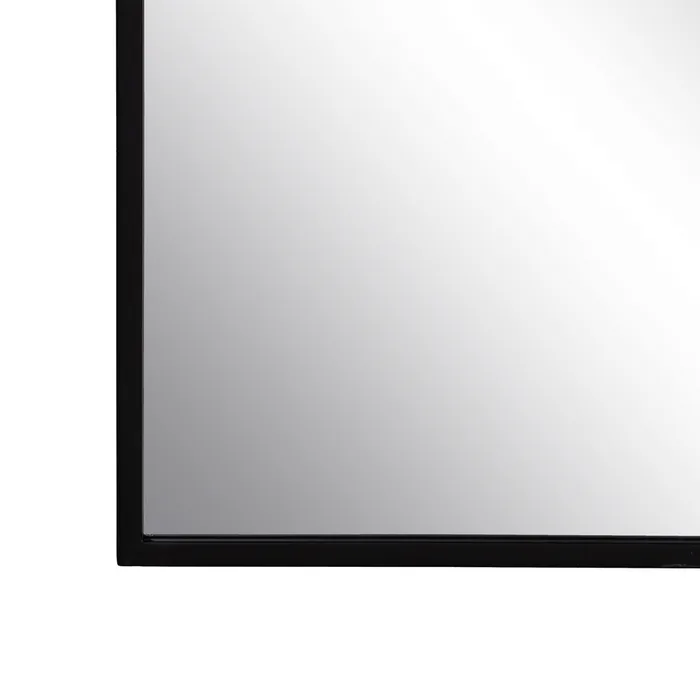 oglinda metalica neagra cu design geometric | CreativDeco [4]