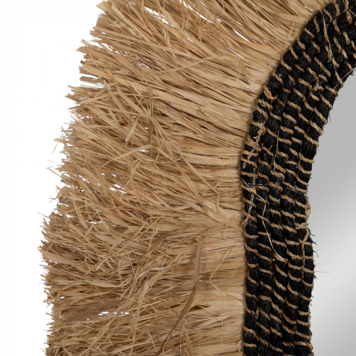 Oglinda Ovala Boho CreativDeco - Accesorii Decorative pentru Interioare [3]
