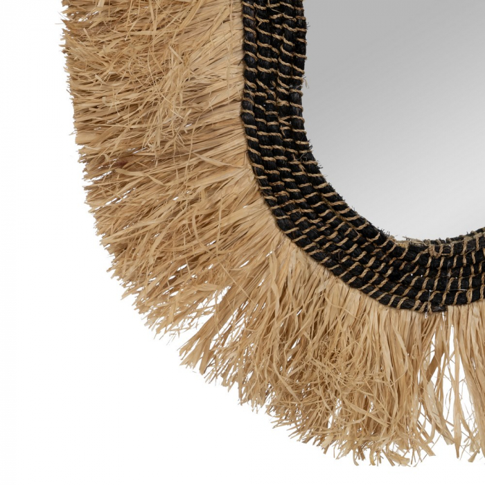 Oglinda Ovala Boho CreativDeco - Accesorii Decorative pentru Interioare [4]