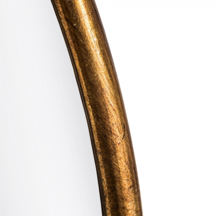 Oglinda Rotunda cu Rama Aurie CreativDeco - Accesoriu Decorativ pentru Living [3]