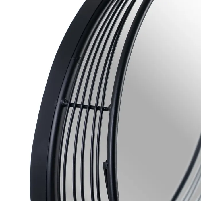 Oglinda rotunda rama neagra eleganta|Oglinzi moderne si rafinate [3]