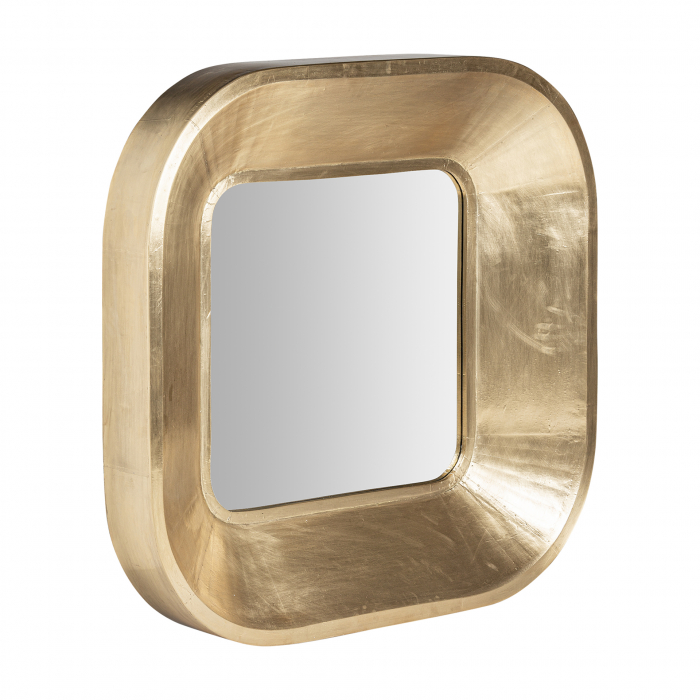 Oglinda Art Deco alama aurie patrata | Decoratiuni de lux [3]
