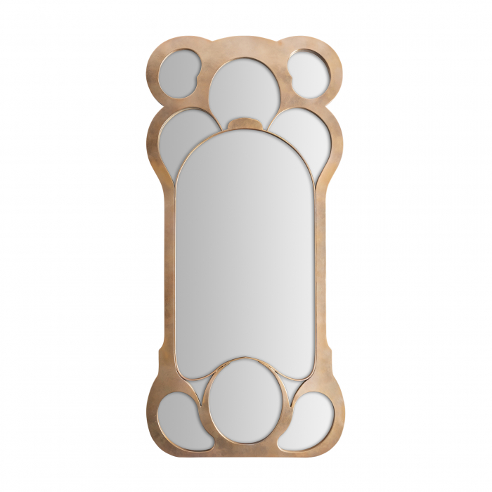 Oglinda Art Deco MDF auriu verticala|Oglinzi luxoase [1]