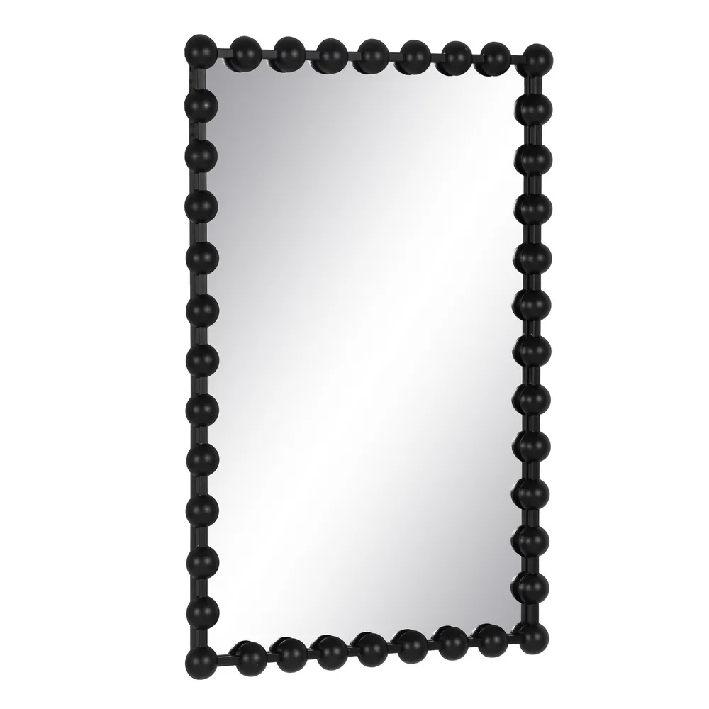 Oglinda Dreptunghiulara Bublles, Metal Negru - creativdeco.ro [2]