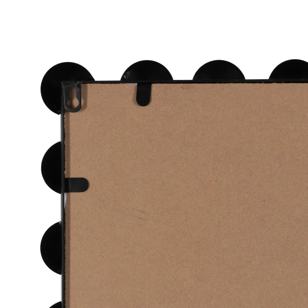 Oglinda Dreptunghiulara Bublles, Metal Negru - creativdeco.ro [5]