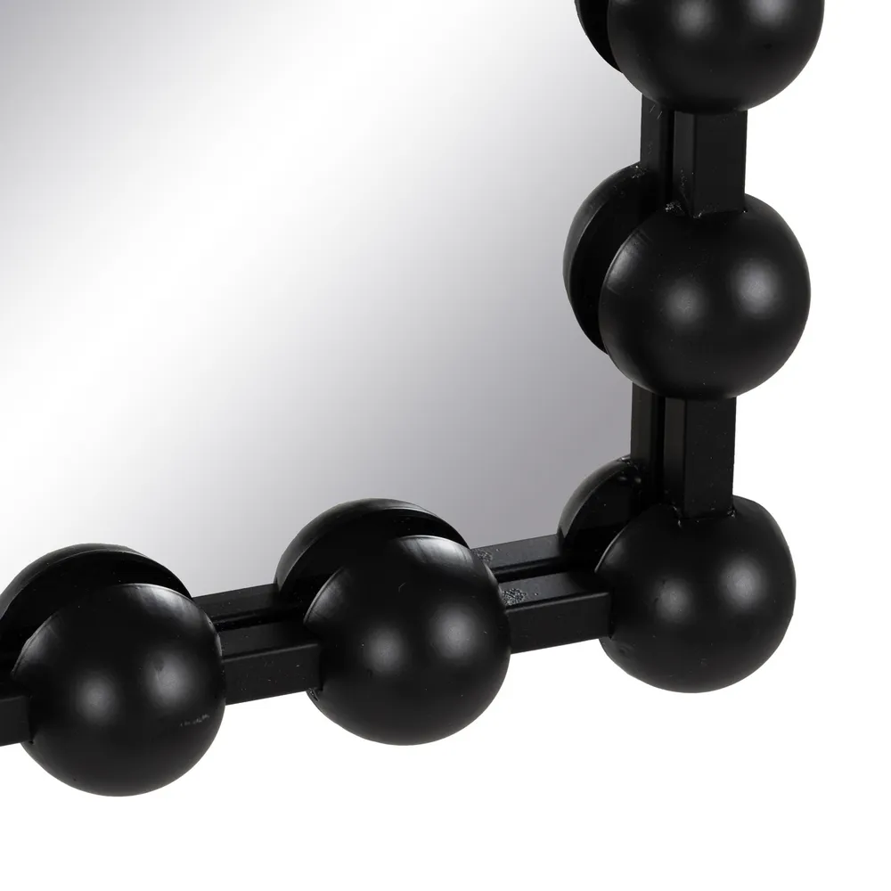 Oglinda Dreptunghiulara Bublles, Metal Negru - creativdeco.ro [3]