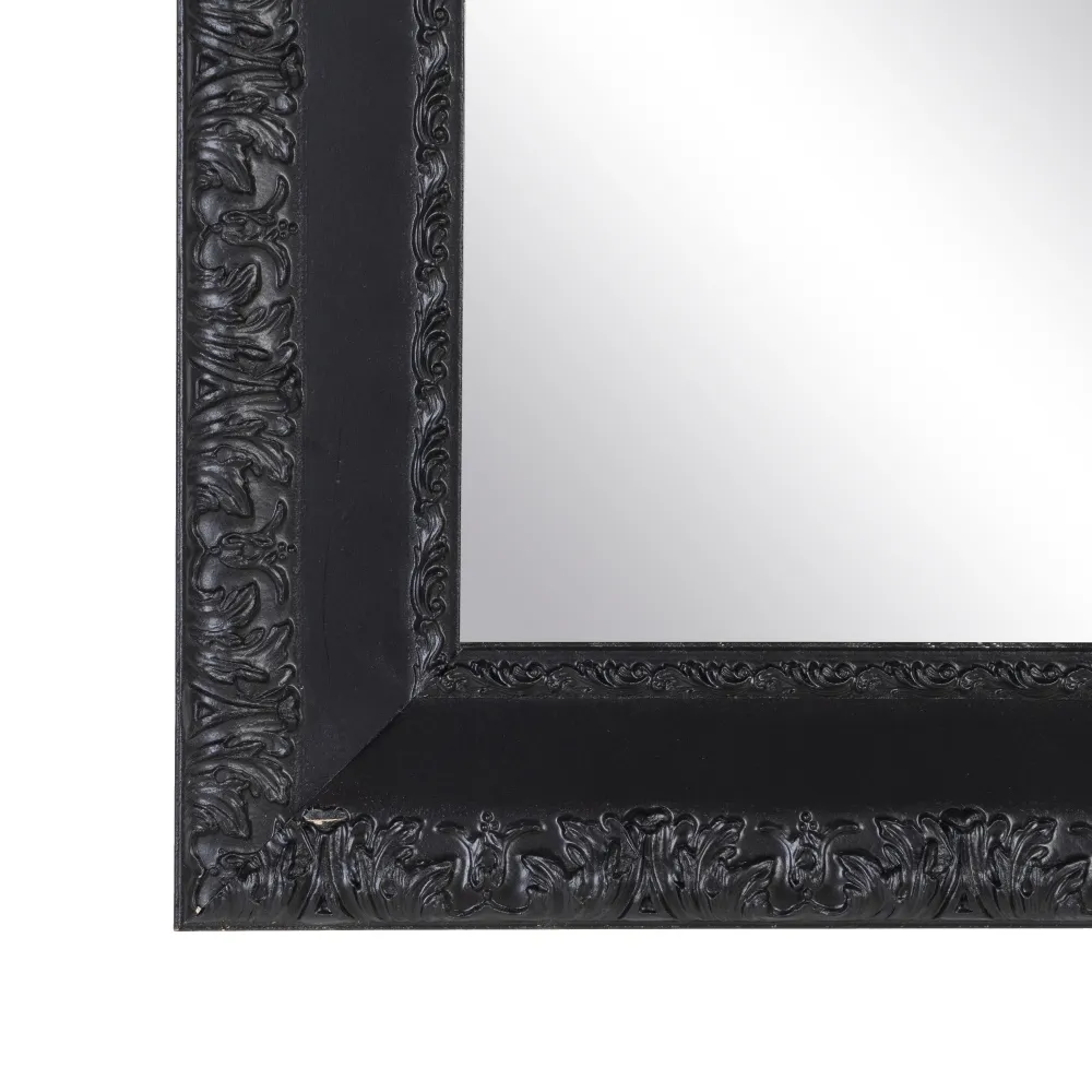 Oglinda Dreptunghiulara Lemn Sculptat Negru - CreativDeco.ro [6]