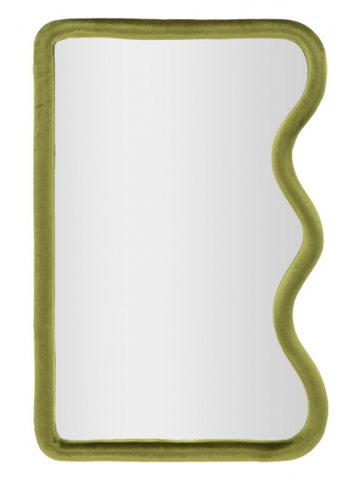 Oglinda neregulata rama verde CreativDeco [1]