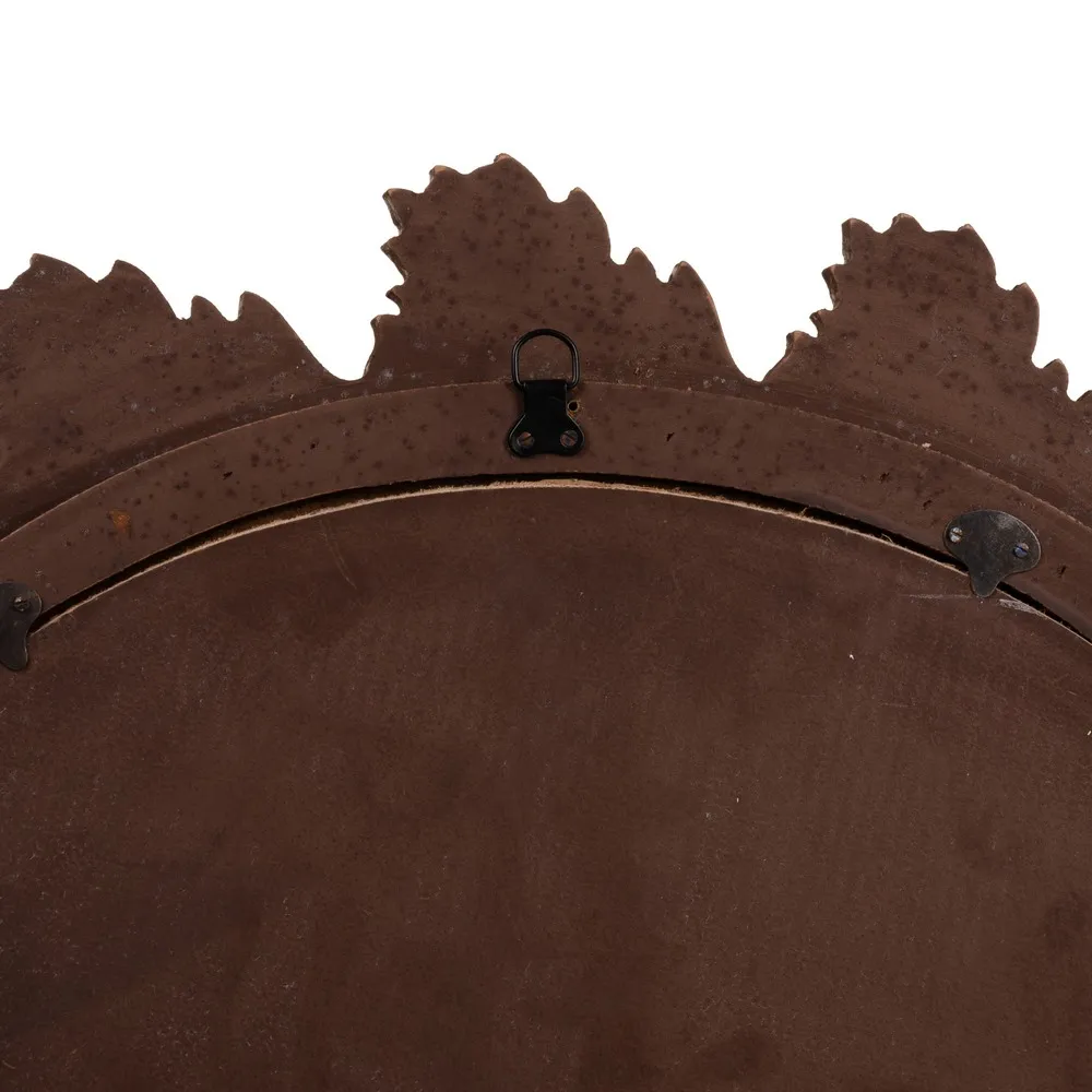 Oglinda Leafs, MDF auriu [6]