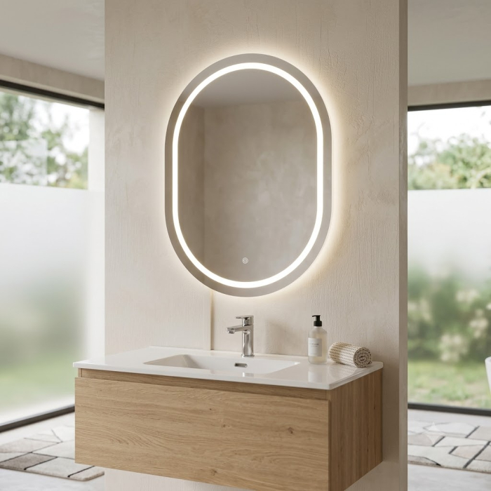 Oglinda Lumina Led Ovala Alma - CreativDeco.ro [2]