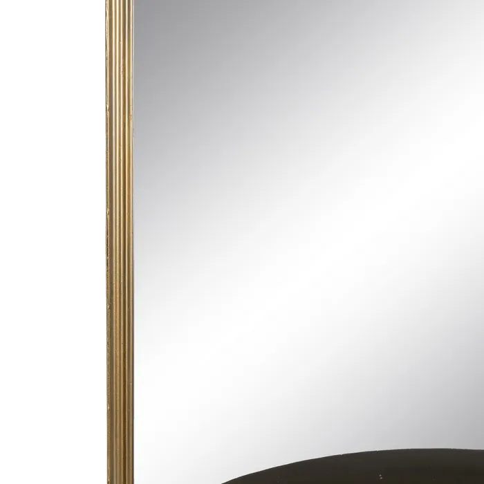 oglinda semicirculara metalica auriu accent modern | CreativDeco [4]