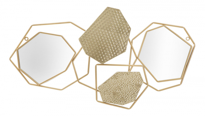 Oglinda abstracta de perete - Decor contemporan indraznet | CreativDeco [1]