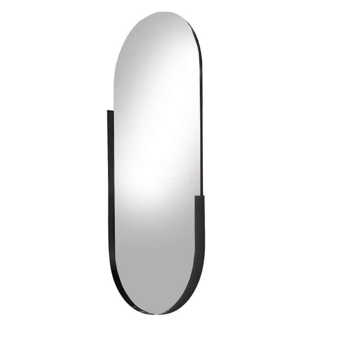 Oglindă Art negru minimal [2]