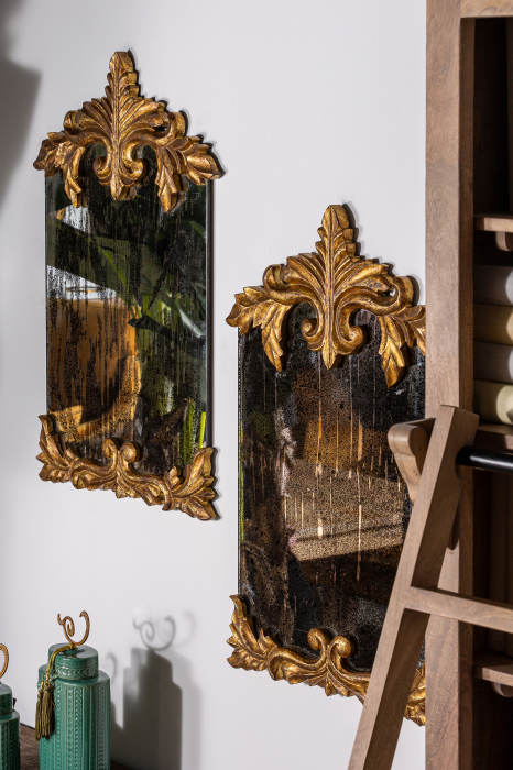 Oglinda clasica negru si aur vechi|Oglinzi decorative [5]